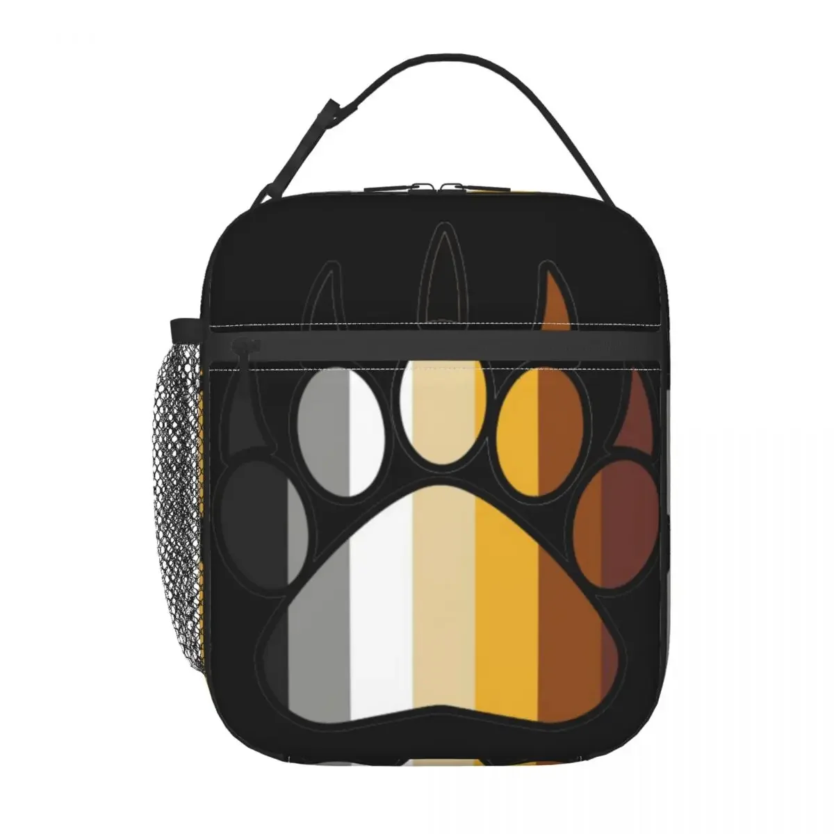 

Insulated Lunch Bag Bear Pride Paw Lunch Box Tote Food Handbag