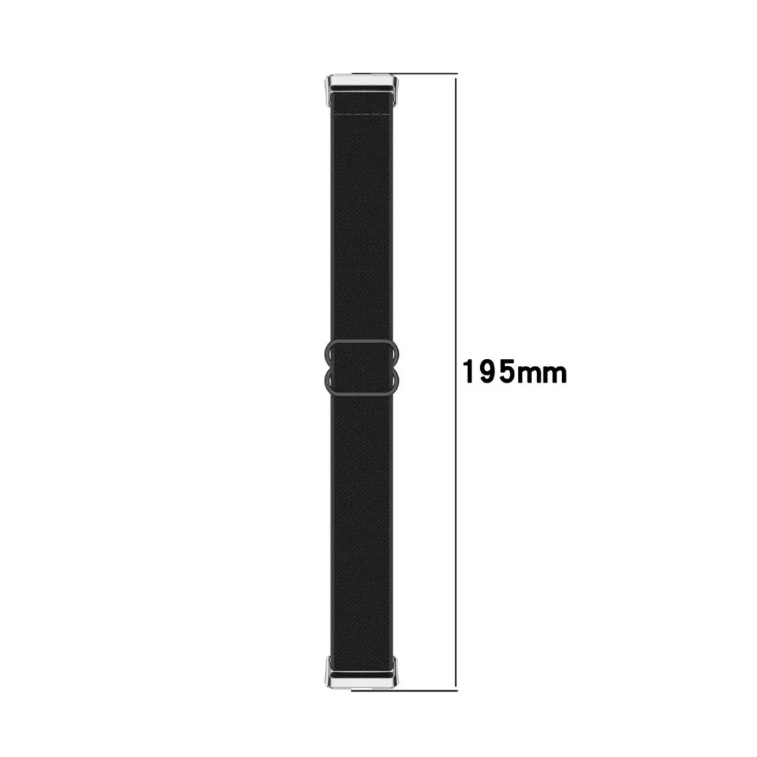 Ремешок для резинки для волос подходит для Huawei Band 8 9 10, NFC, эластичный нейлоновый браслет Solo Loop, аксессуары для умных часов