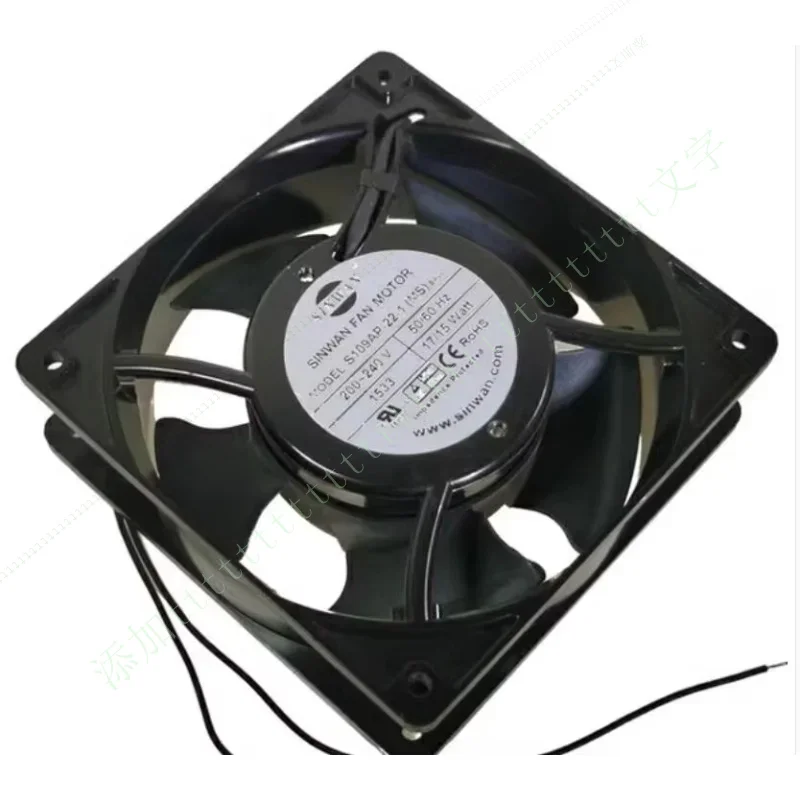 

W FOR SINWAN S109AP-22-1 AC 240V 17W 120x120x38mm Server Cooling Fan