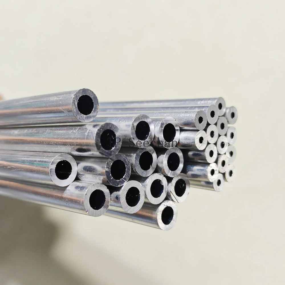 

1pcs OD12-40mm 6063 Aluminum Tube ID9-37mm Seamless Aluminum Round Pipe Straight Hollow Aluminum Alloy Tube CNC Metal Piping