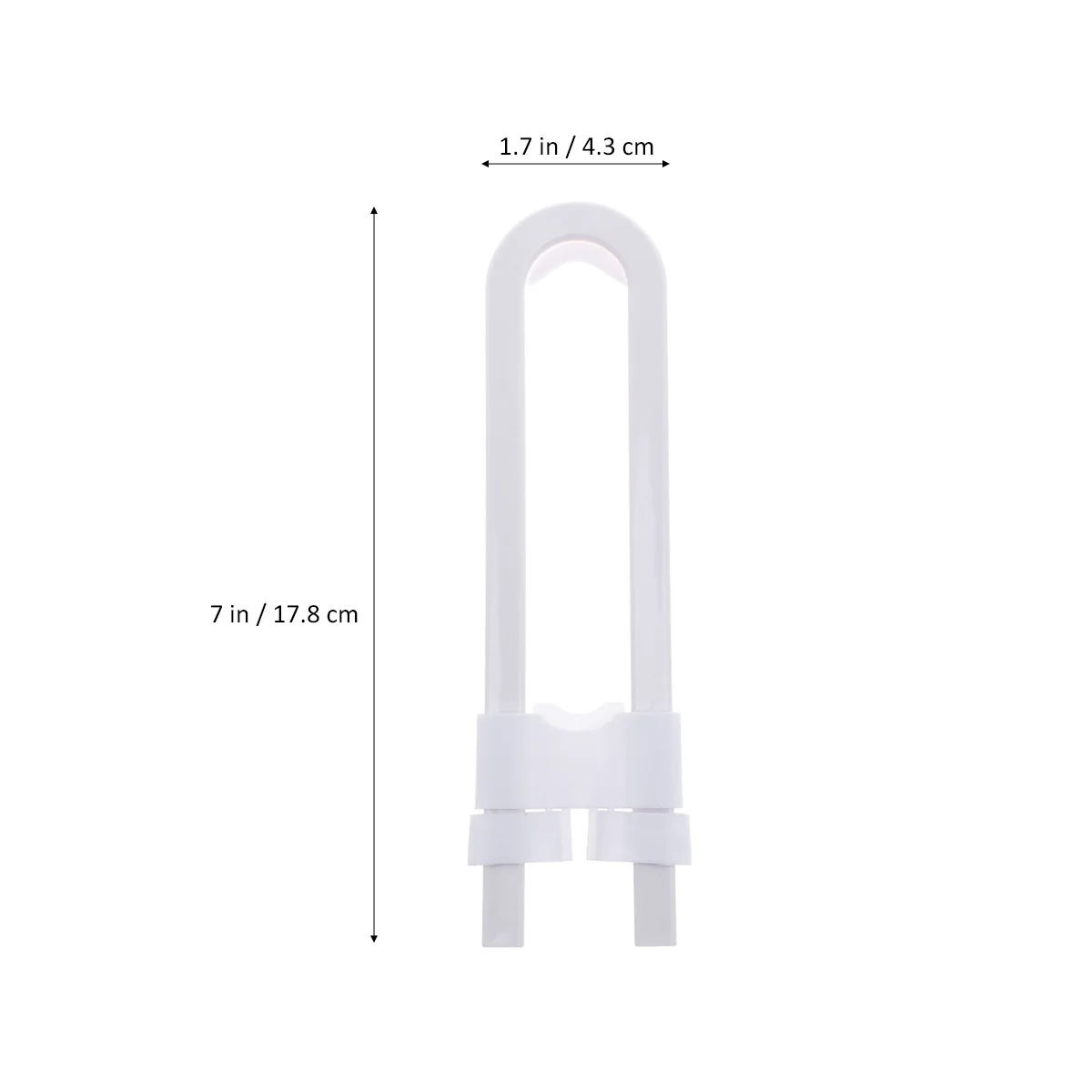 

Pack of 4 Child Safety Cabinet Lock Baby Adjustable U Shaped Locks No Tools Needed Closet Door Locks for Toddlers