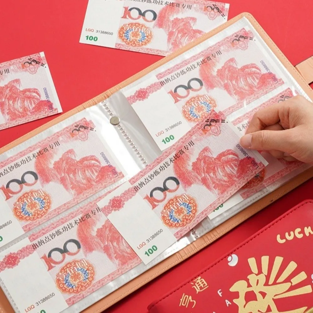50Sheets Saving Money Binder Loose-leaf Refillable Planner Organizer Cash Envelopes Savings Handbook Account Book