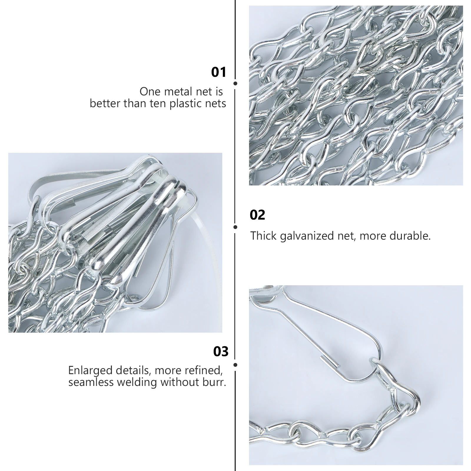 โซ่บาสเก็ตบอล ตาข่ายคลุมบาสเก็ตบอล ตาข่ายบาสเก็ตบอล ตาข่ายคลุมบาสเก็ตบอล สําหรับโซ่บาสเก็ตบอลสําหรับบาสเก็ตบอล