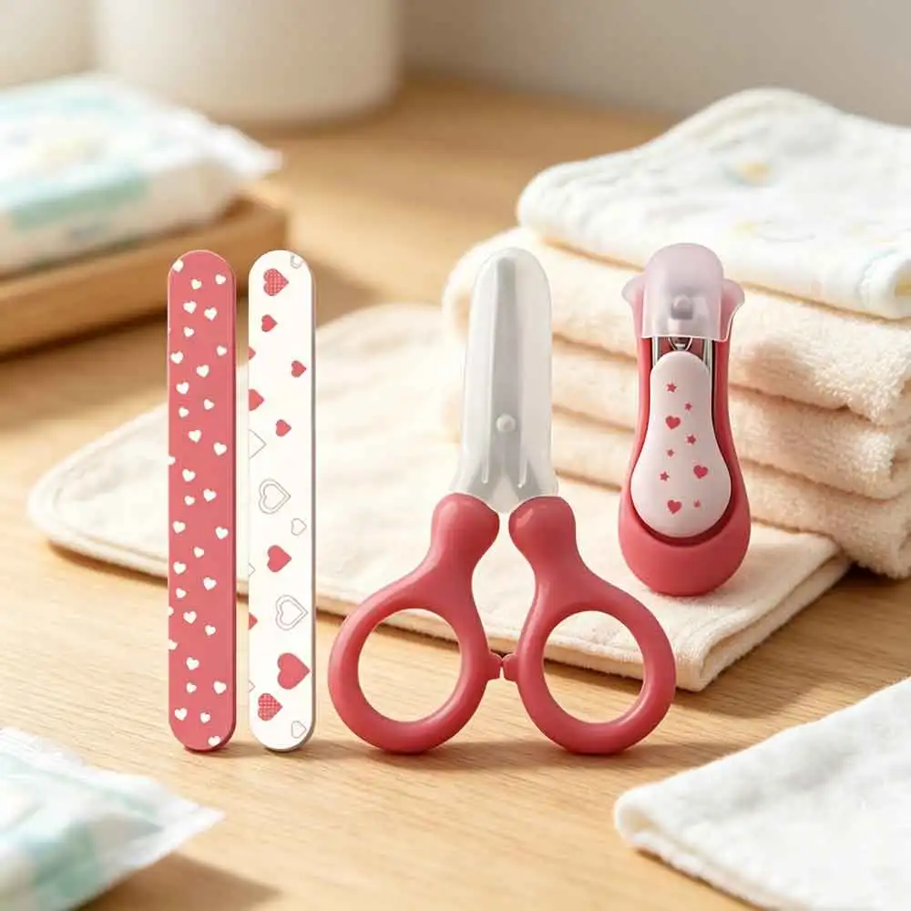Storage Set Baby's Nail Clippers Kits baby nail trimmer Children's Care Tools For Kids Nail Clipper Scissors Nail Clippers