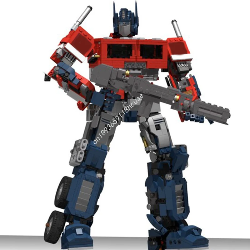 

1443pcs MOC Bumblebeess movie Optimuser prime Building Blocks Children Christmas toy Gift Kids Birthday