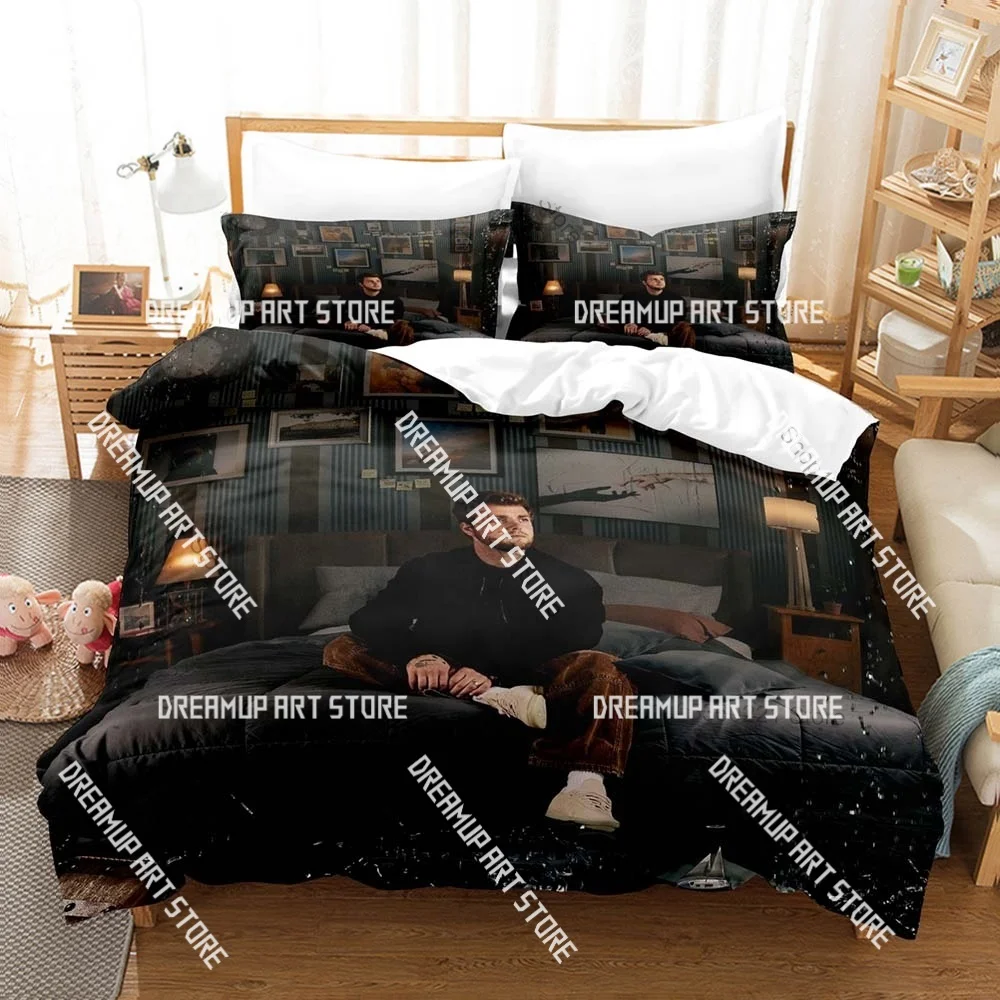 3D Printed Alex Warren Fans Gift Bedding Set for Boys Girls Duvet Cover Pillowcase Twin Queen King Full Single Double Sizes