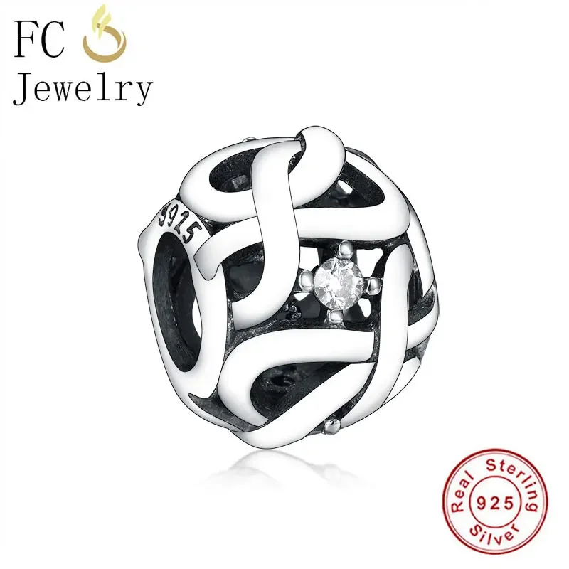 FC Jewelry Fit Original Pan Charms Bracelet 925 Silver Forever Love Mom Infinity Making Family Women Spring Berloque 2020