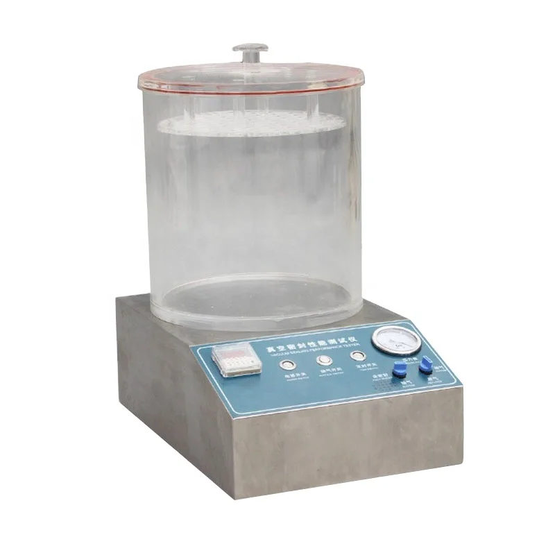 

Vacuum Leak Tester for Plastic Bottle Flexible Packaging Leak Testing Equipment