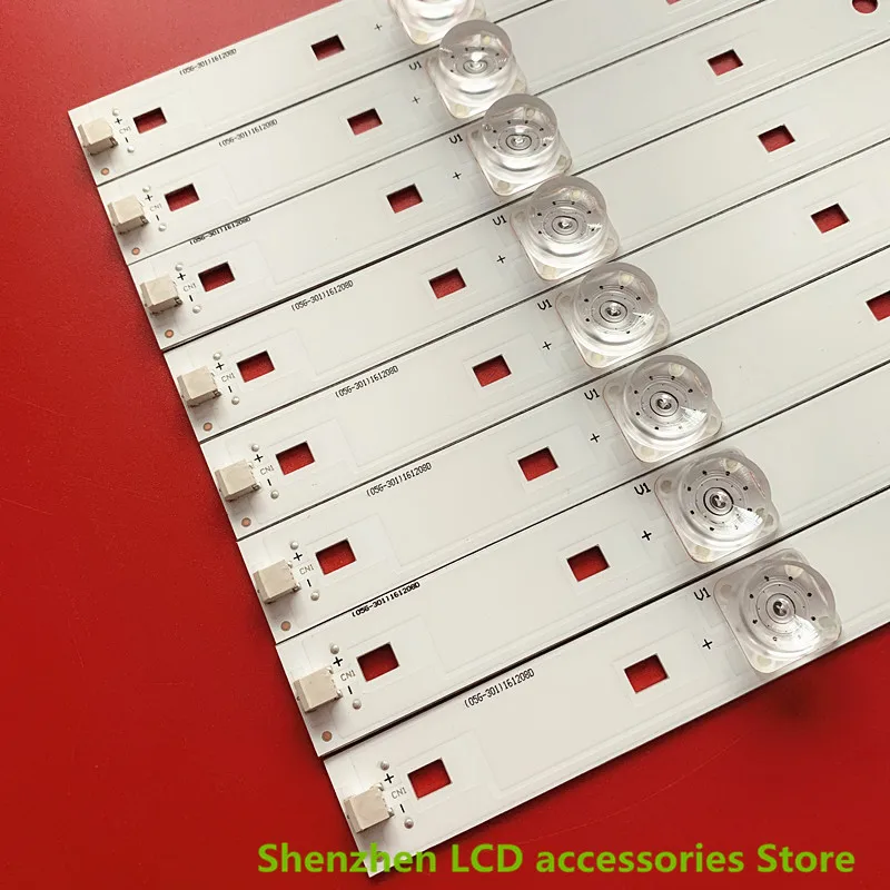 345มม.LED 40X B40C61 202006-DS40M6200-01 DS40M62-DS01-V03อลูมิเนียม100% ใหม่ LCD TV Backlight บาร์