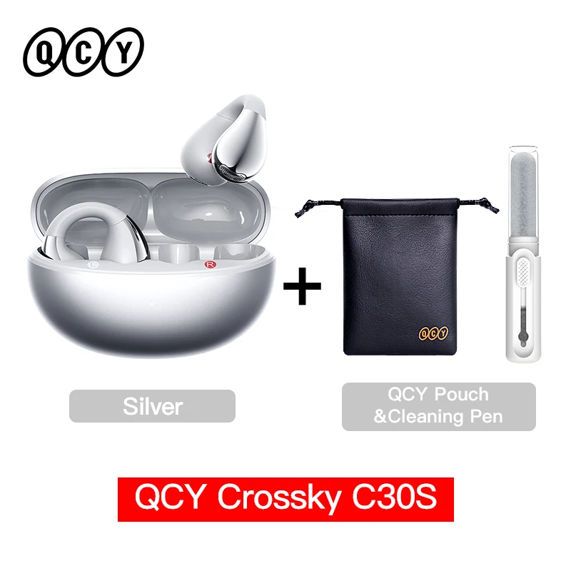 QCY Crossky C30S オープンイヤー Bluetooth 6.0 40時間