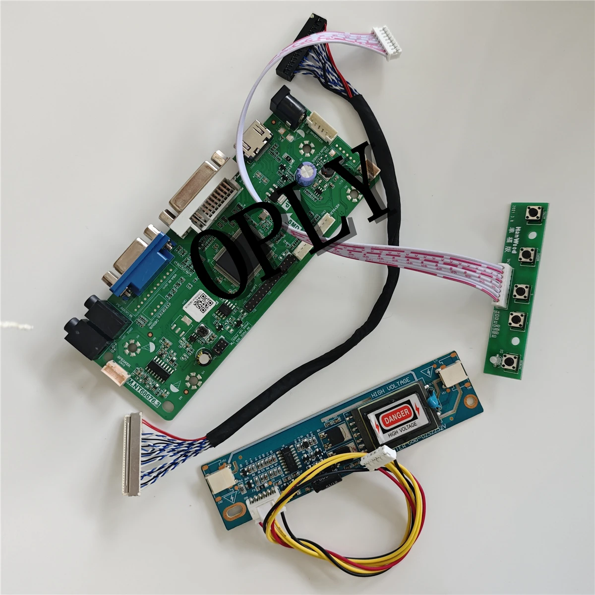 

M.NT68676 HDMI-совместимая плата контроллера VGA DVI для LTN154XB-L01 1280X800 15,4-дюймовой ЖК-панели, светодиодного экрана, монитора, комплект для самостоятельной сборки