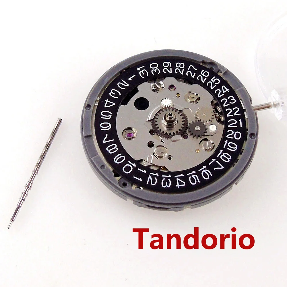 24 jewels NH34 NH34A GMT White/Black Date Automatic Mechanical Movement New Replacement Movement High Accuracy