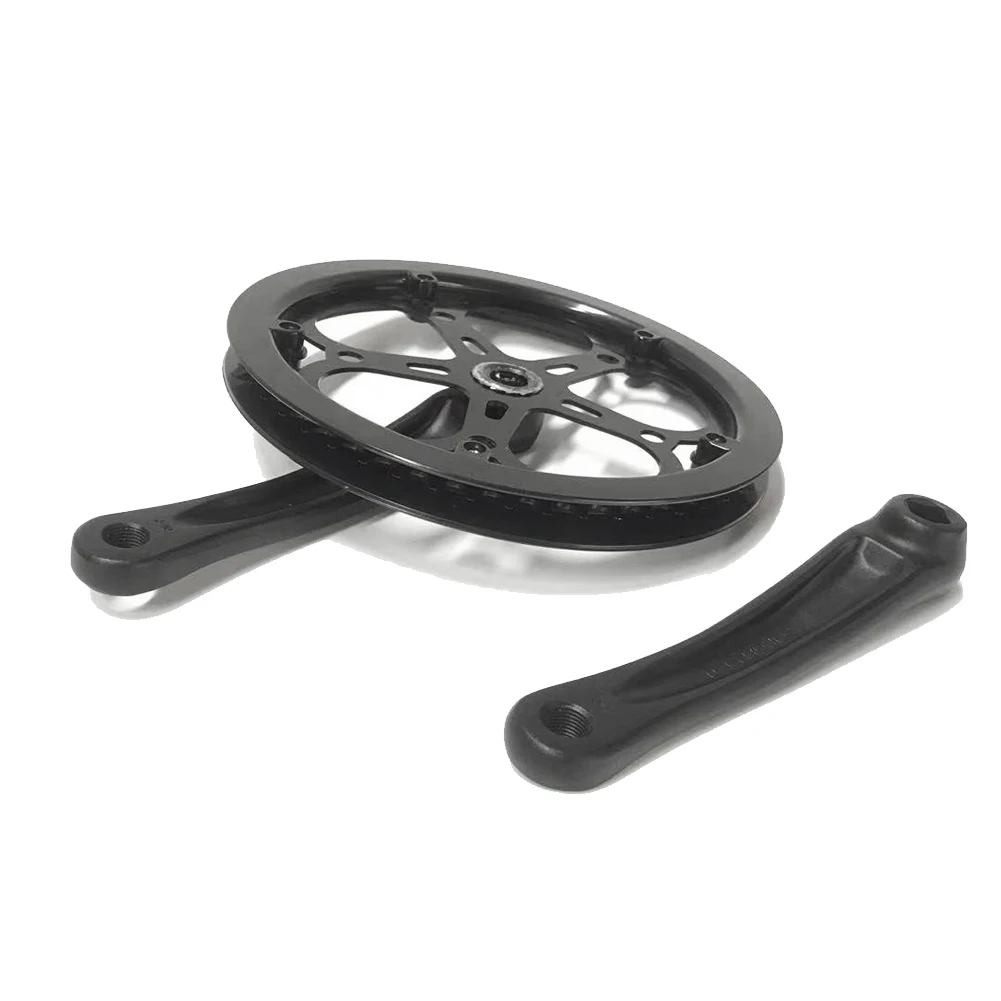 

AD08-Bike Folding Bicycle Crank 52T 170Mm Bike Crank Bike Crank Set Tooth Plate Single Speed Bike Diamond Hole Sprocket Accessor