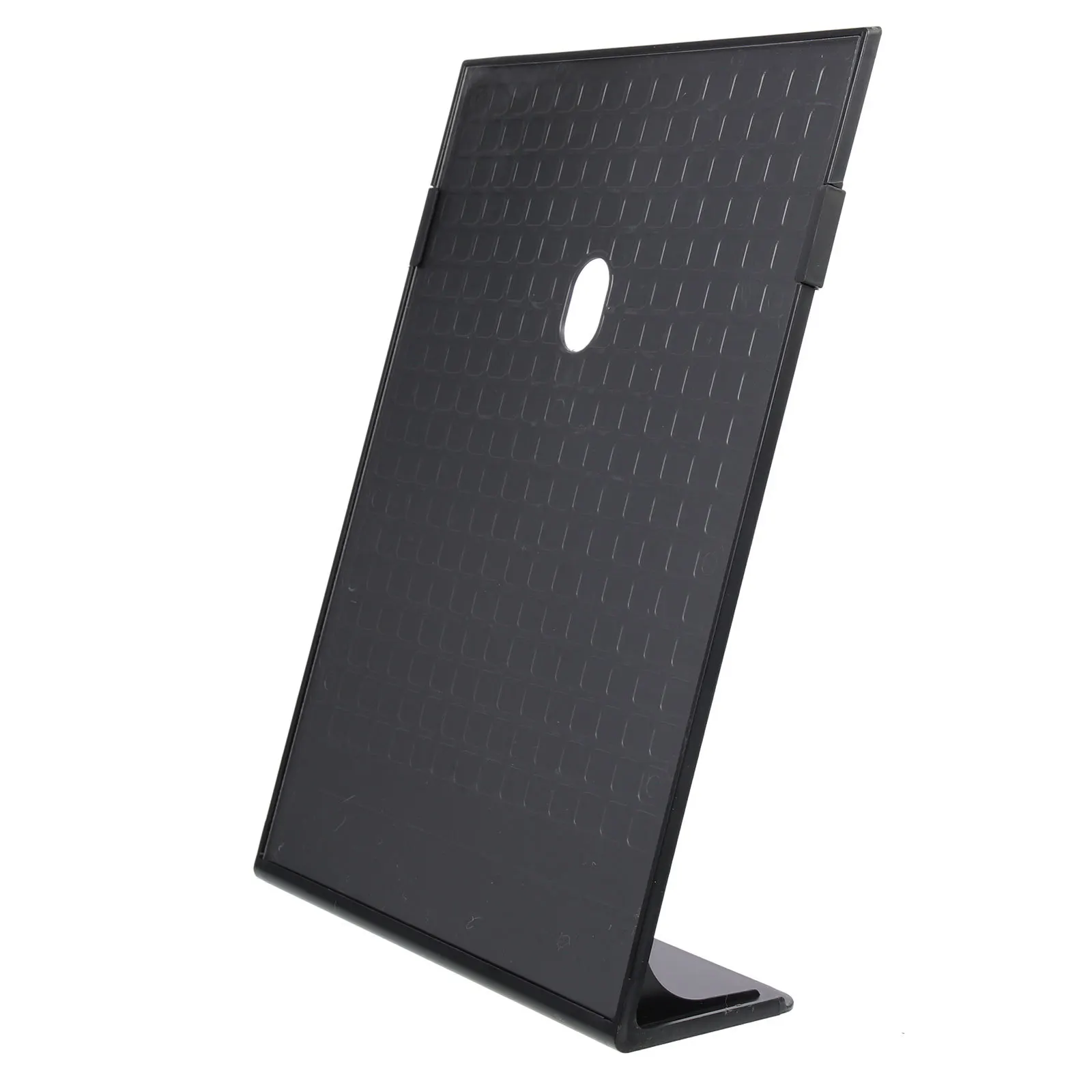 Qr Code Display Stand Clear Back Menu Holder For Restaurant Tabletop Sign Holder Plastic Paper Organizer Transparent