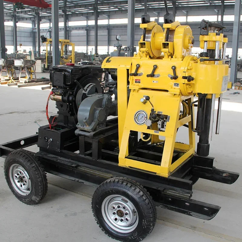 Core Drilling Rigs / Hydraulic Exploration Water Well Drilling Machine / Oil And Electric Power Drilling