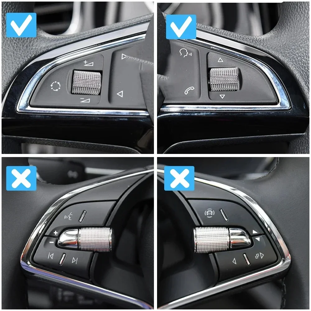 Multifunctional Steering Wheel Switch Volume Control Roller For Skoda Superb III Octavia A7 Karoq Kodiaq Fabia Scala Rapid