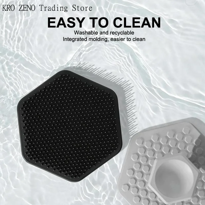 🔝 Escova de Limpeza Facial Mini de Silicone, Limpeza Profunda dos Poros, Massagem Suave, Ferramenta Portátil de Cuidados com a Pele para Casa, Escritó