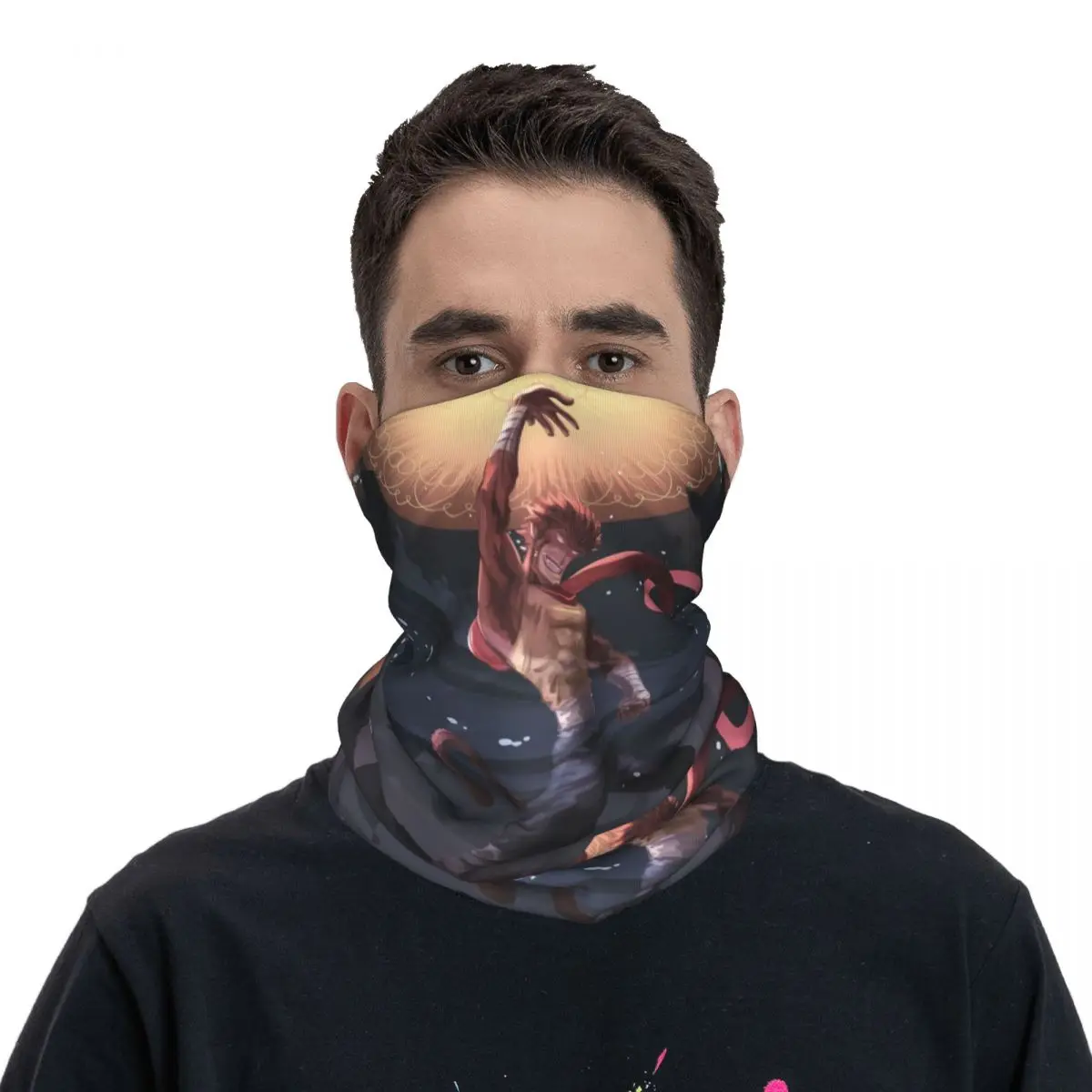 In Staat Om Zowel Hemel Als Aarde Sjaal Halsdoek Hals Gezichtsmasker Polyester Te Ondersteunen