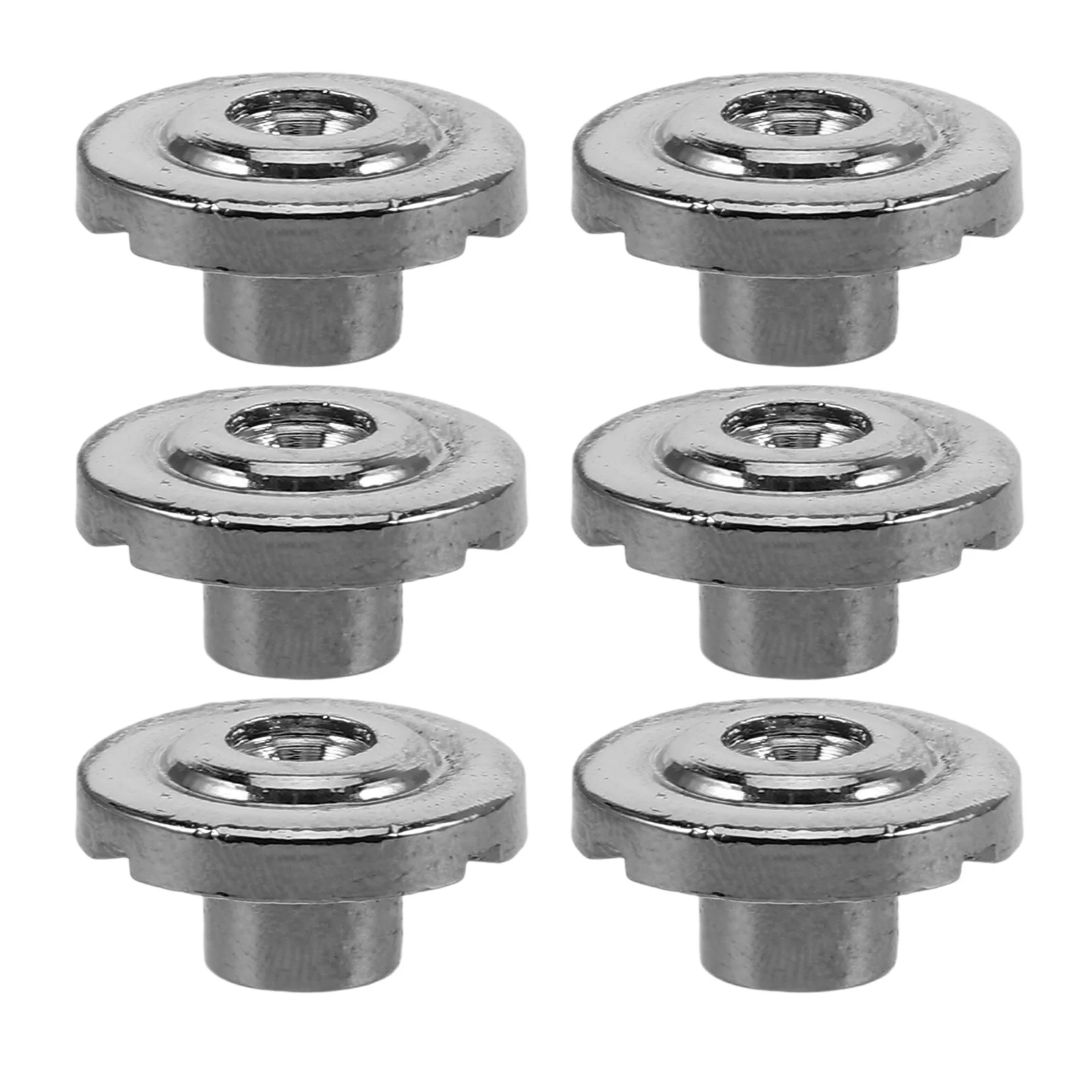 

6Pcs Electric Bass Guitar String Trees Replacement Retainer Guides Mounting Screws Bass Hardware String Retainer for Tuning