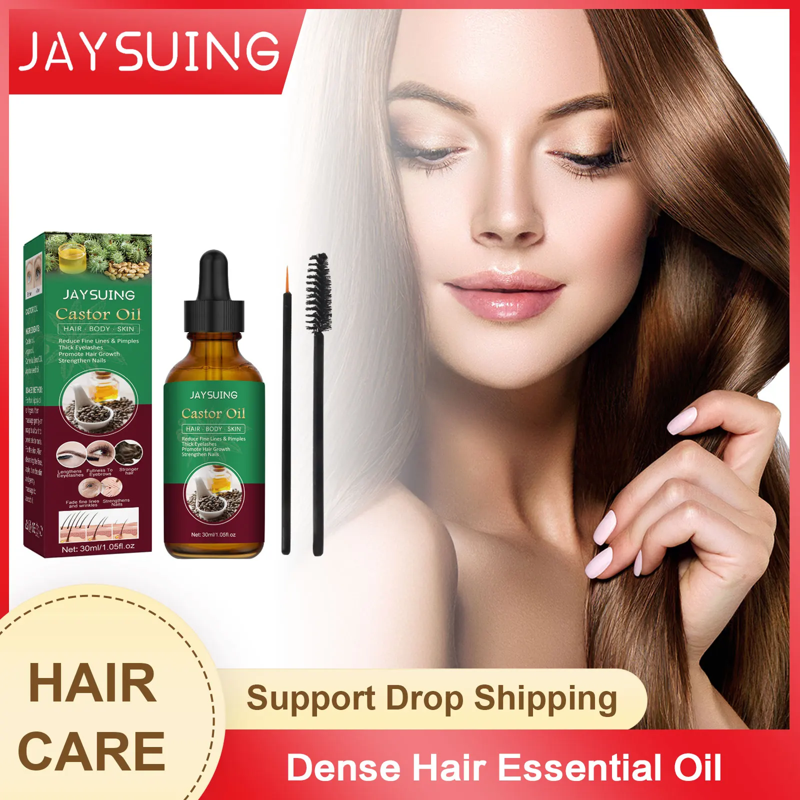 

Dense Hair Essential Oil Fast Growing Repair Damaged Nourishing Hair Root Moisturizing Smooth Promoting Hair Regeneration Serum