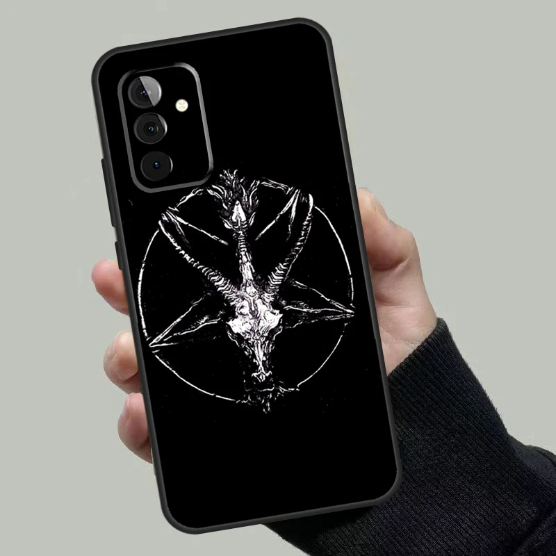 Devil Satan Dark Art Case For Samsung Galaxy A52 A32 A22 A12 A54 A34 A24 A14 A51 A71 A73 A53 A33 A23 A13 Cover