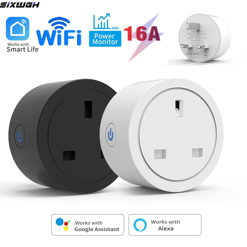Uk Plug Wifi Tuya S…