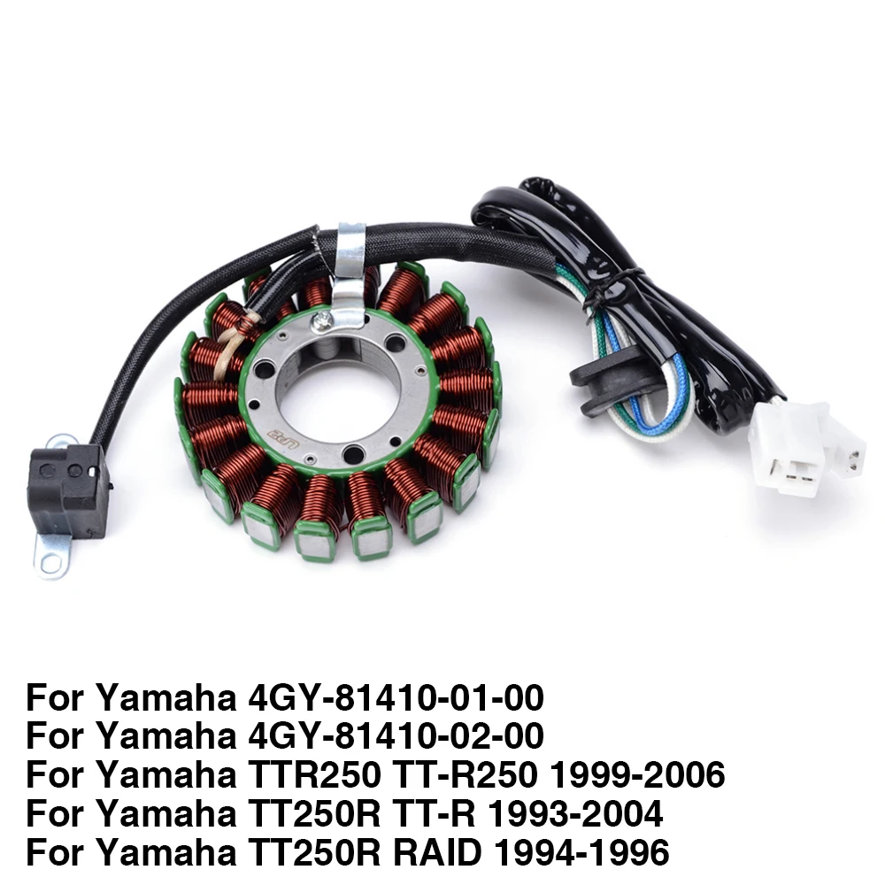 

TTR TT 250 R Motorcycle Generator Stator Coil Comp For Yamaha TTR250 TT-R250 TT250R RAID TT250 4GY-81410-01-00