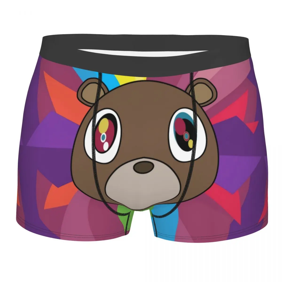 

Мужское сексуальное нижнее белье Kanye West Bear, боксеры, трусы, мягкие шорты, трусы, трусы