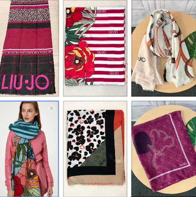 

Foreign trade original single Italian new print fashion all decorative shawl scarf scarf