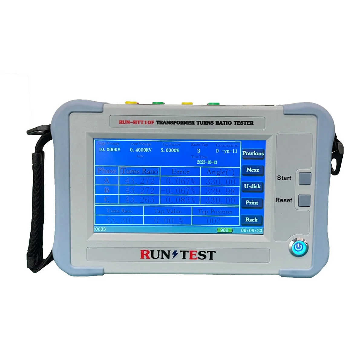 Most Competitive Price TTR Meter Transformer Turns Ratio Group Tester 3 Phase Transformer Turns Ratio Tester