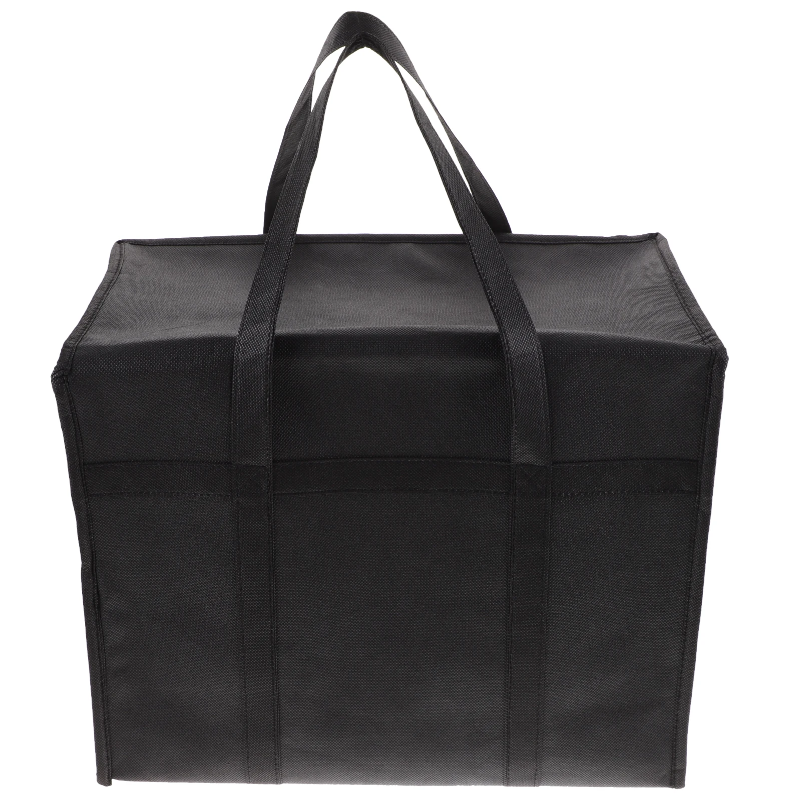 

Large Insulated Shopping Reusable Grocery With Zipper Food Delivery Bag Thermal Cooler Bag For Takeout Outdoor Use