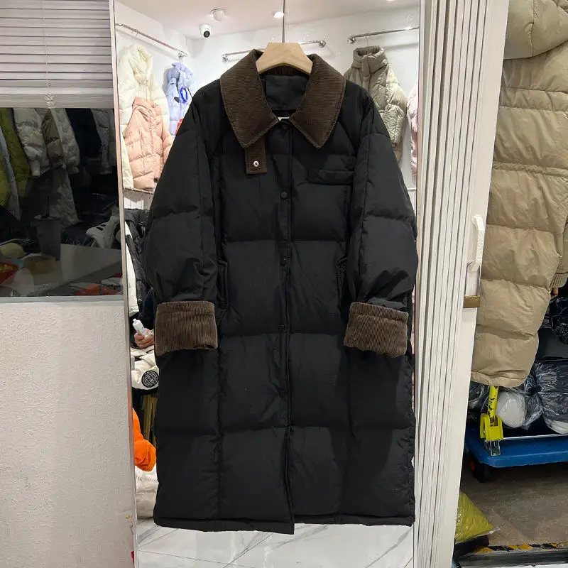 شتاء جديد المرأة أسفل سترة فضفاضة ركاب الربط سروال قصير أسفل سترة