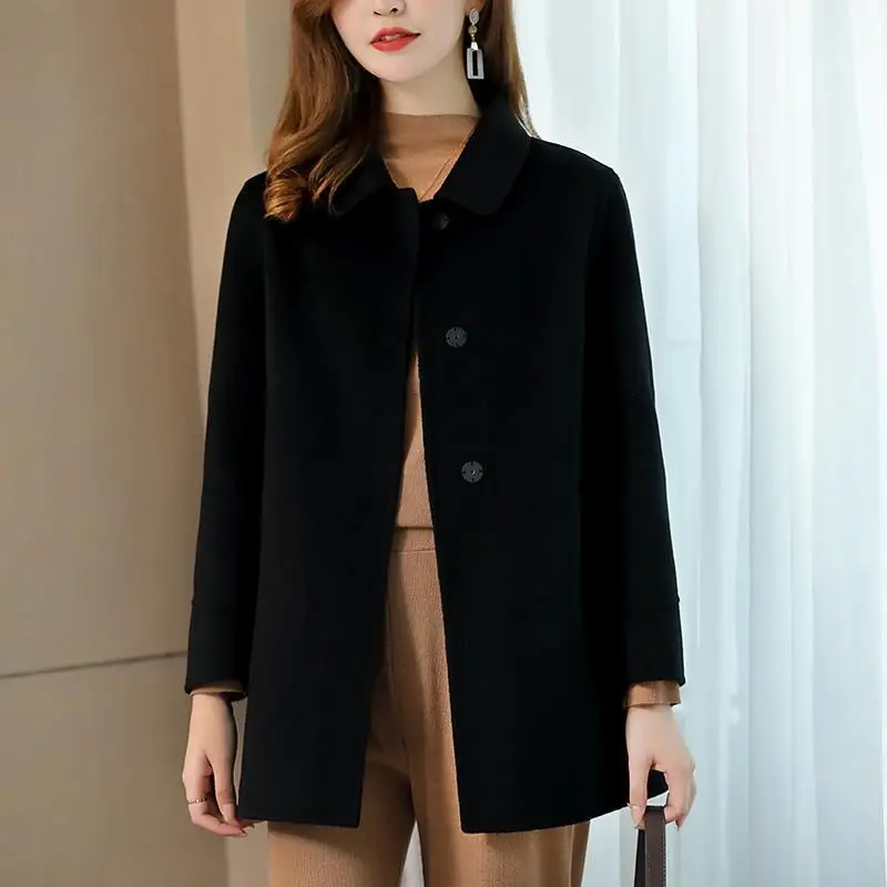 

Solid Button Patchwork Square Neck Long Sleeve Cardigan Outerwear Elegant Fashion Harajuku Female Clothes Casual All Match Coats