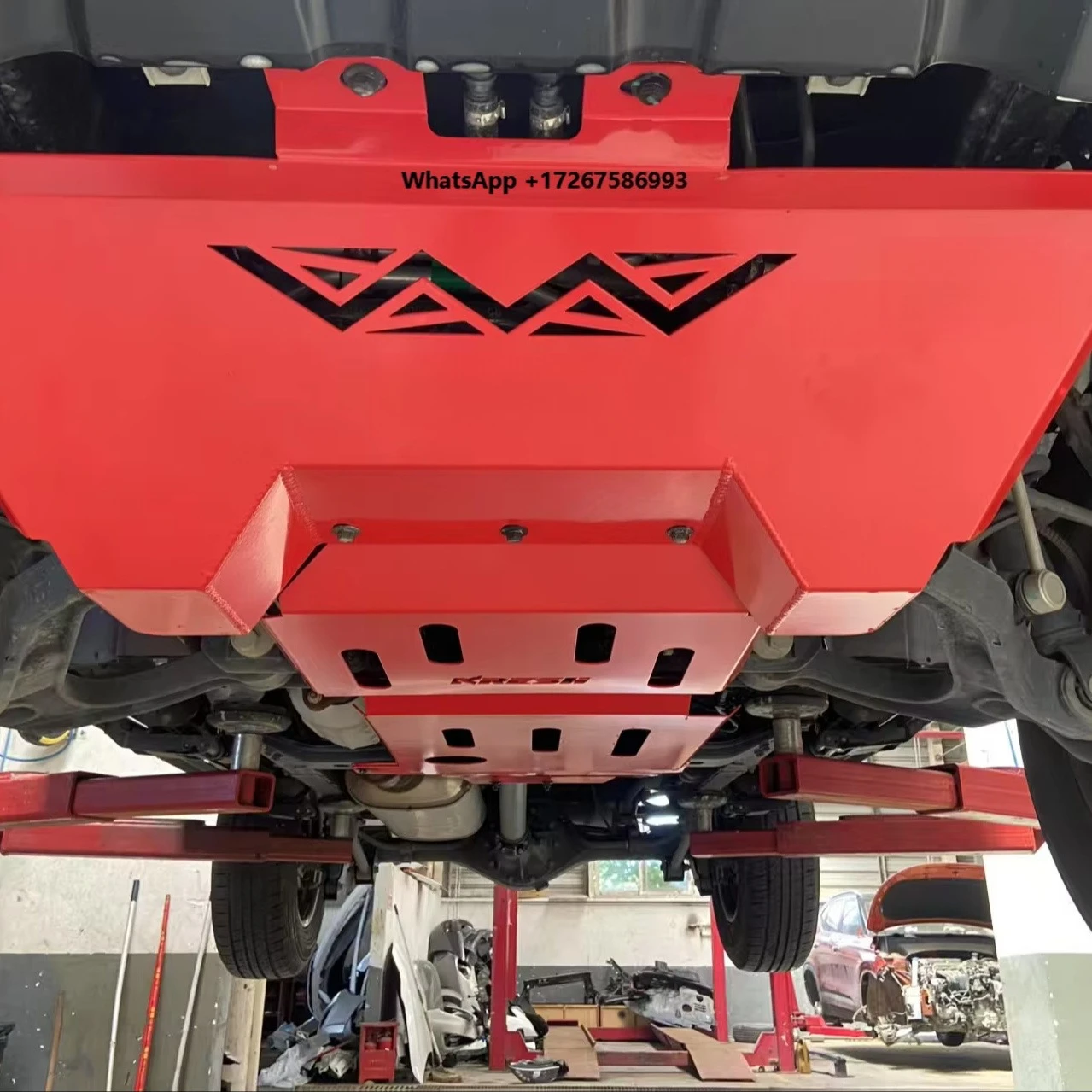 BJ40 original auto parts chassis protection plate BJ40 modified auto parts are sold to BAIC around the world