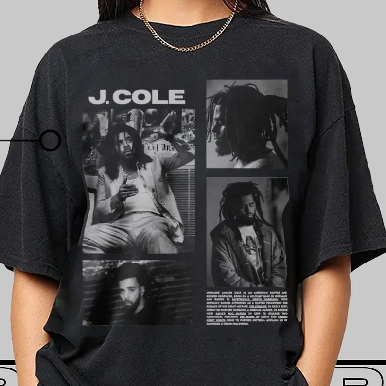 Vintage J Cole T-Shirt, Halloween Gift for Women and Men