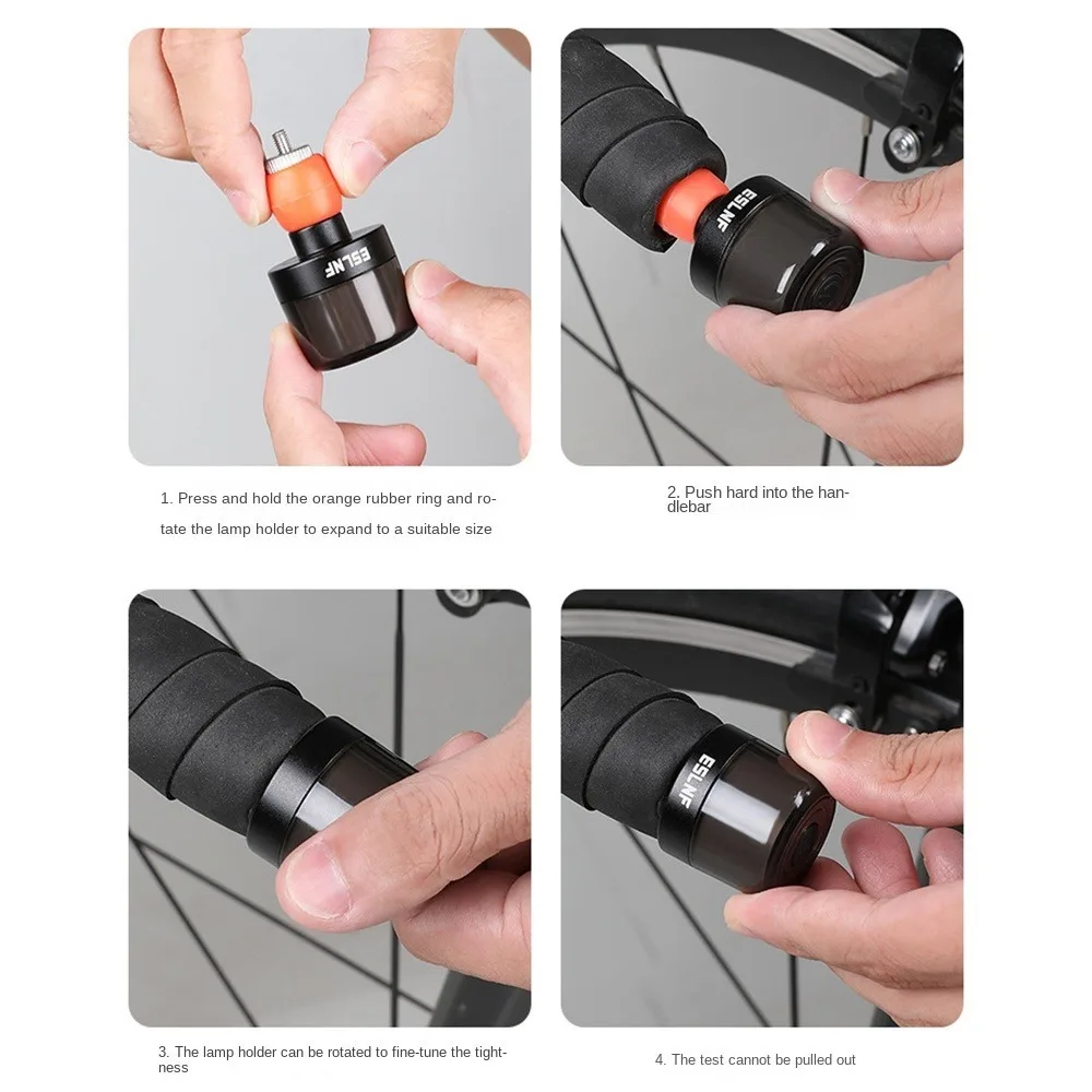 New USB Rechargeable Bike Light Set Night Riding Tail Flashing LED Safety Warning Lamp MTB Lamp Bicycle Rear Light Bike