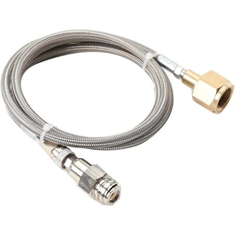 

B47B-CO2 Adapter High Pressure Hose For Grohe Blue Home Water Carbonators CO2 Transfer 1.5 M Transfer Hose Durable