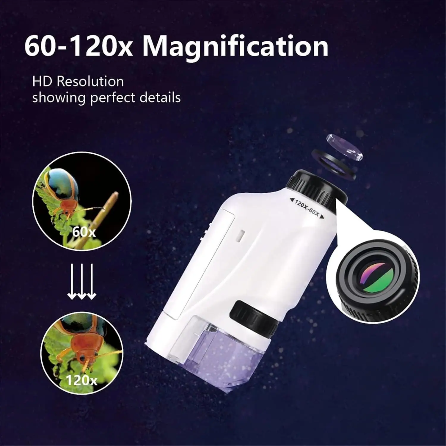 مجموعة معدات تجربة علمية صغيرة محمولة باليد لطلاب المدارس الابتدائية والثانوية هدية لعبة #2