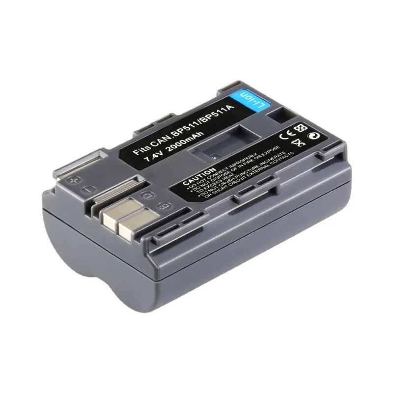BP-511A BP511 Akumulator 2000mAh do aparatu Canon G6 G5 G3 G2 G1 EOS 300D 50D 40D 30D 20D 5D Akumulator litowy — zdjęcie produktu 4