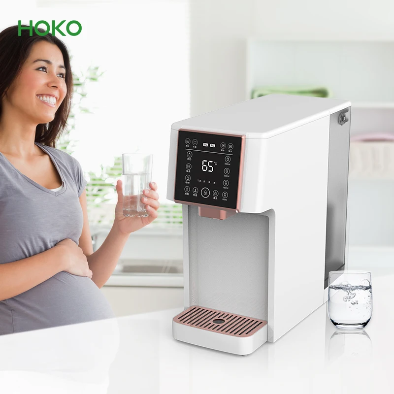 Smart 4L Desktop Reverse Osmosis Water Dispenser Electric Self-Cleaning for Household Use or Hotels