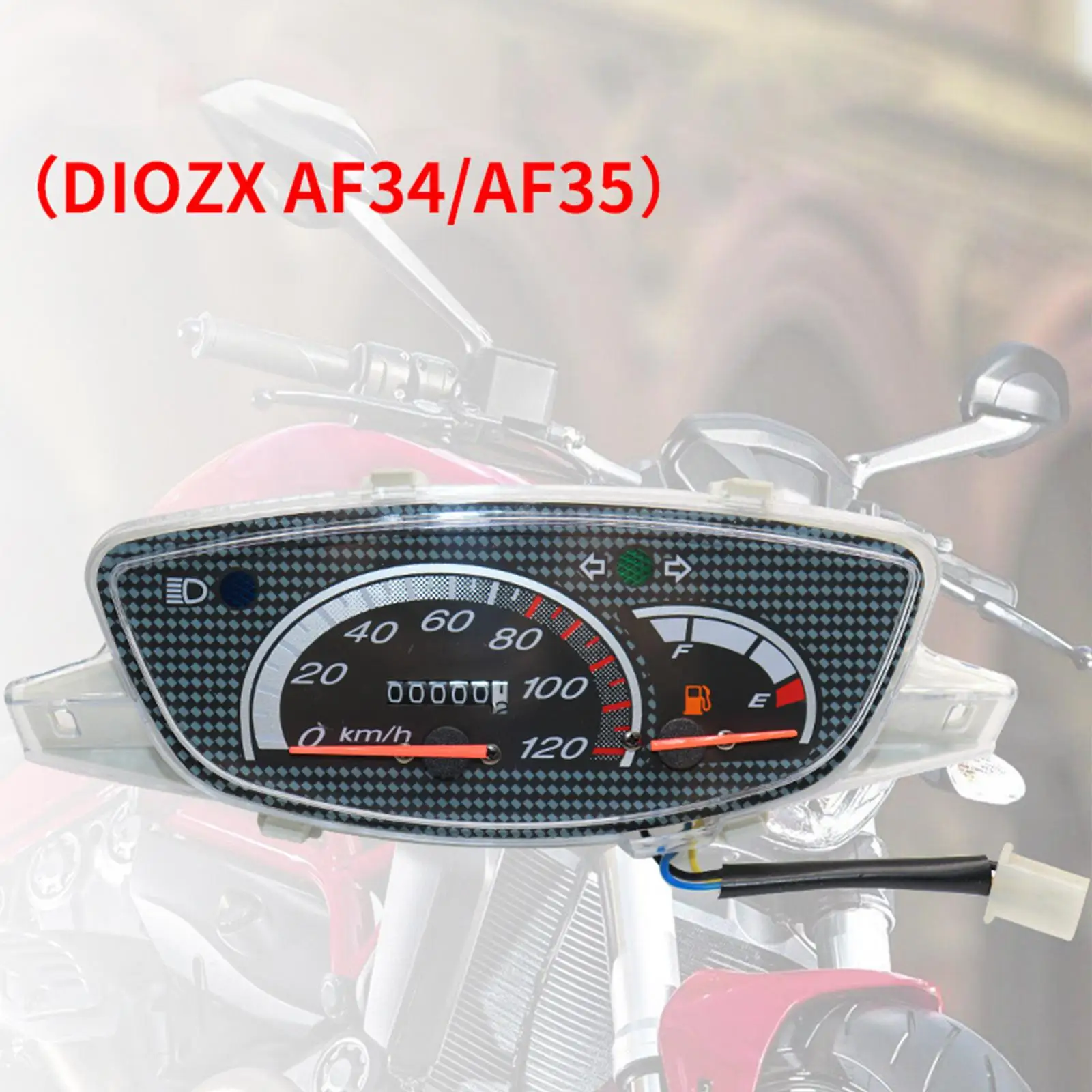 

Plastic Motorcycle Speedometer Assembly Instrument Moulding Odometer for Diozx AF34 , Motorbikes ,Supplies Motorcycle Parts