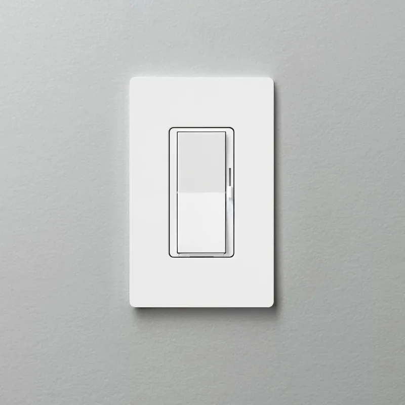 Popular|Diva Smart Dimmer Switch (Lutron Smart Hub Required),  No Neutral Required, DVRF-6LS-WH-9, White, 9 Pack image 3