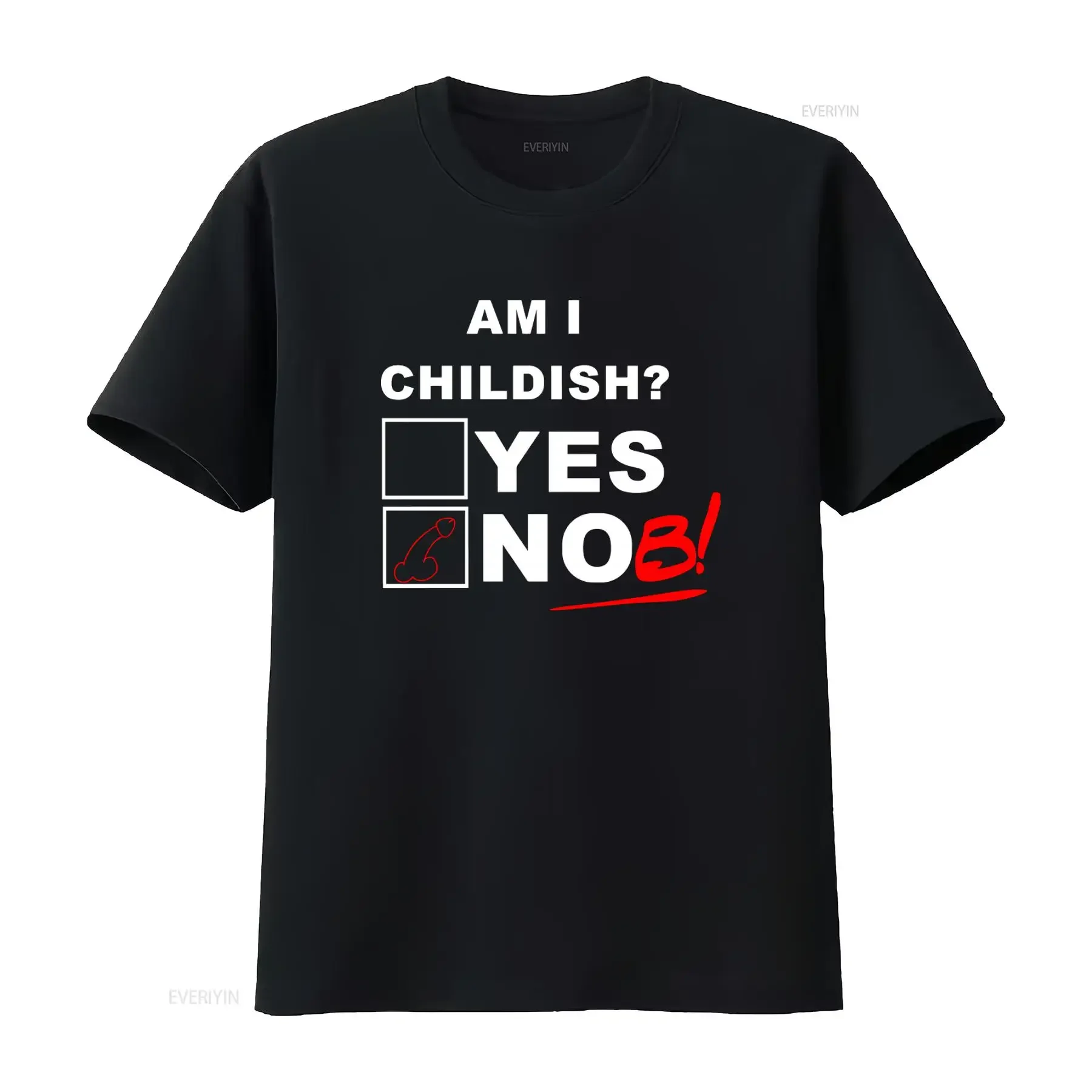 Am I Childish T Shirt Funny Retro Adult Humor Rude Fashion  vintage Washed Comfortable Versatile graphic Stretched