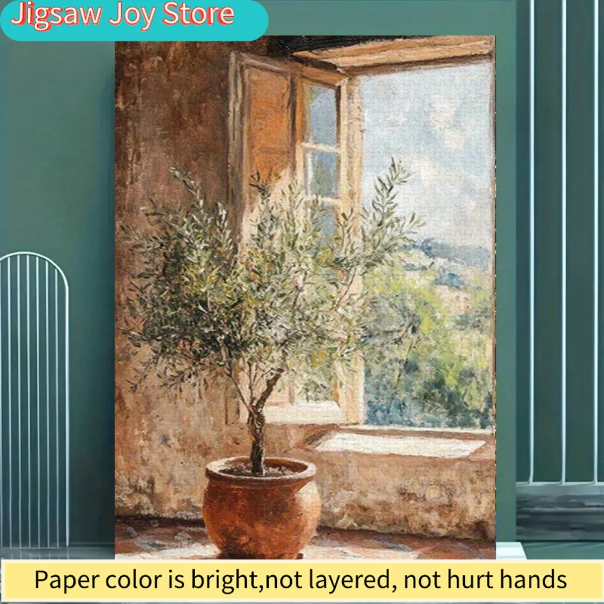 

Высококачественный пазл 60 см (31,5 дюйма) на 1200 элементов для декора гостиной, прочный картон с яркими цветами, идеально подходит.