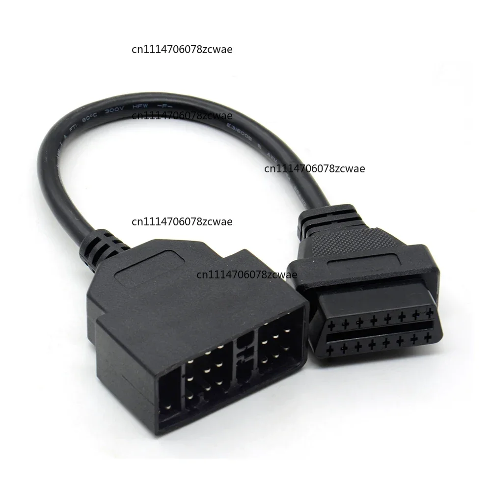 ZOCI-FOR  22 Pin To 16 Pin OBD2 Diagnostic Adapter Cable ForToyota Car Toyota 22pin to 16pin OBD To OBD2 Connect Cable