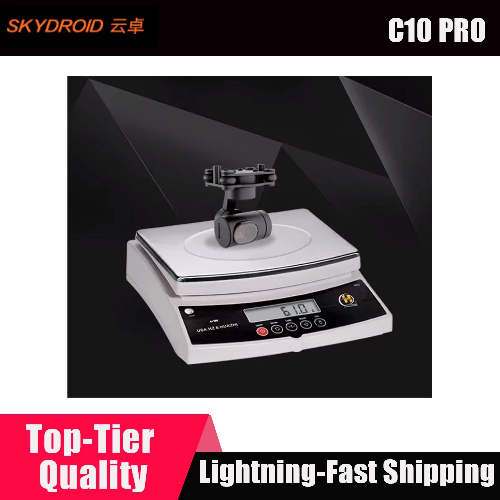 

Skydroid C10 Pro Маленькая 2K HD 3-осевая карданная камера Поддержка обратной связи 1080P Совместимость с пультом дистанционного управления T12/H12/H16/H16Pro