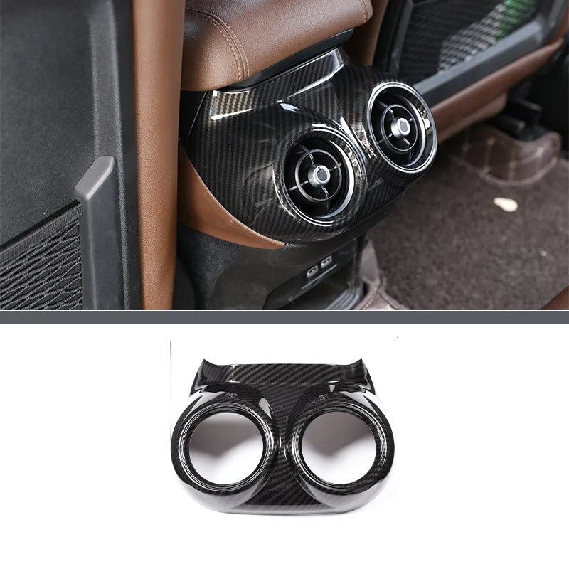 Abs Koolstofvezel Voor Alfa Romeo Stelvio 2017-2020 Auto-interieur Trim Sticker Accessoires Auto Modificatie Auto Styling