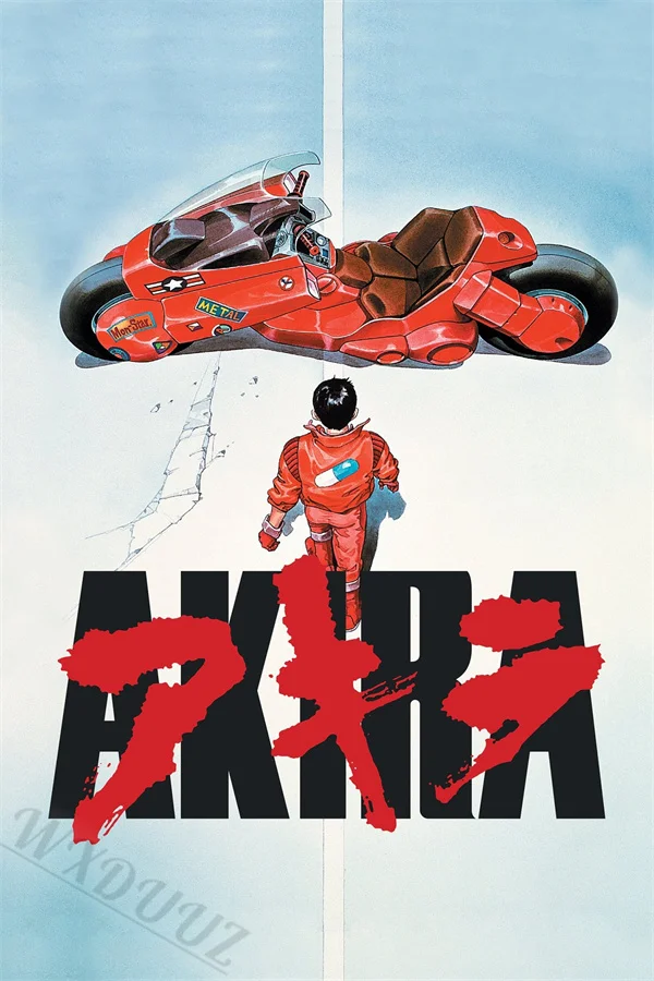 Akira Classic Japan Cartoon Anime Movie Characters Print Poster For Room Living Canvas Painting Art Home Wall Decor Picture Gift