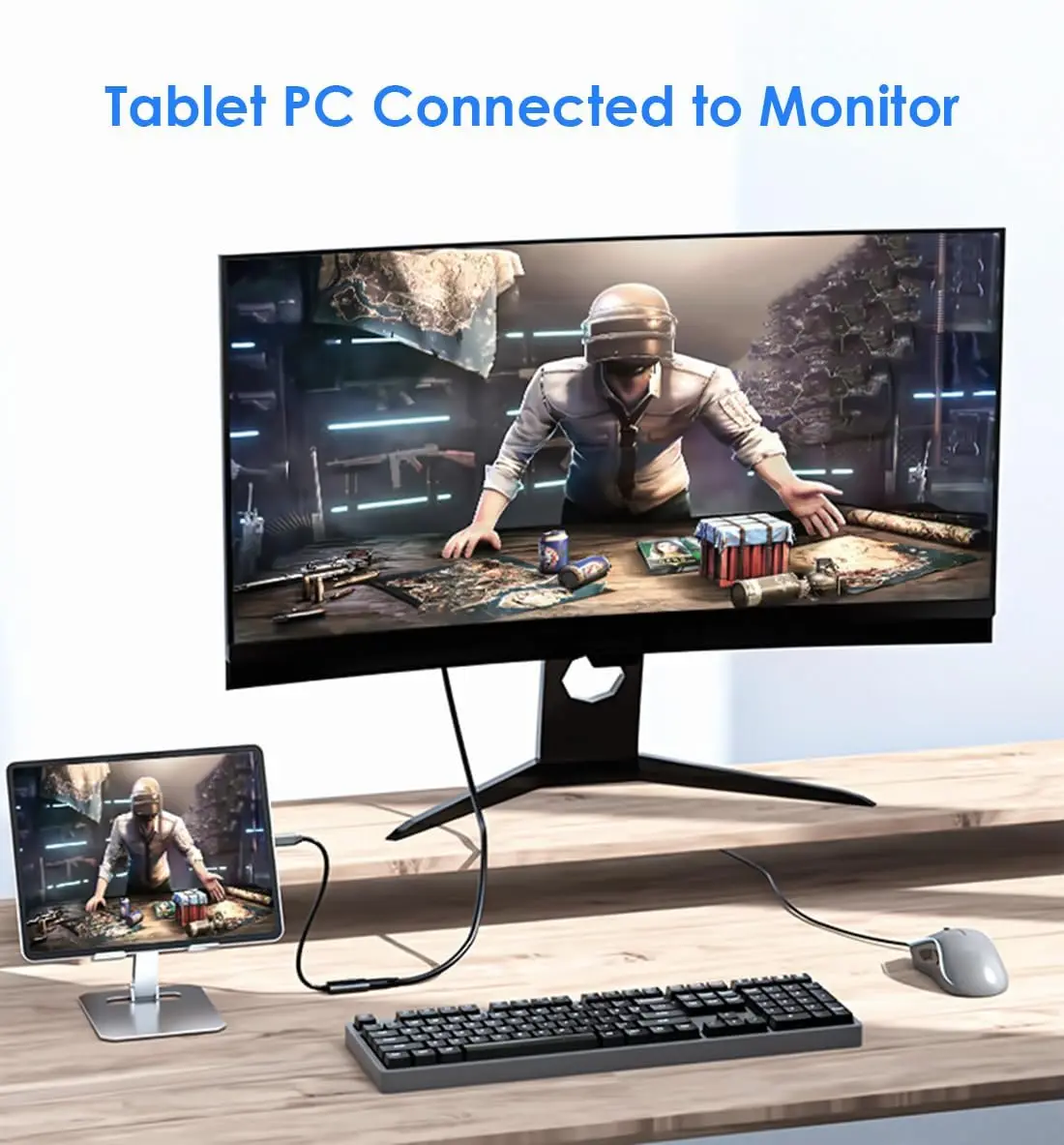 كابل USB من النوع C إلى HDMI متوافق مع USB C إلى HDMI محول 4K USB 3.1 HDTV مهائي كابلات لجهاز MacBook Chromebook Samsung Xiaomi #4