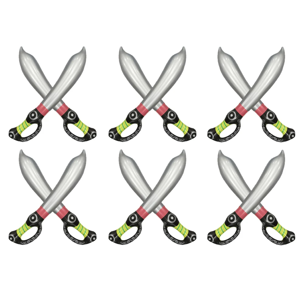 Aufblasbare Schwerter, aufblasbare Messer für Event-Themenpartys, Rollenspiele, Weihnachtsspiele, Bühnen-Requisiten, Sommer-Schwimmbad